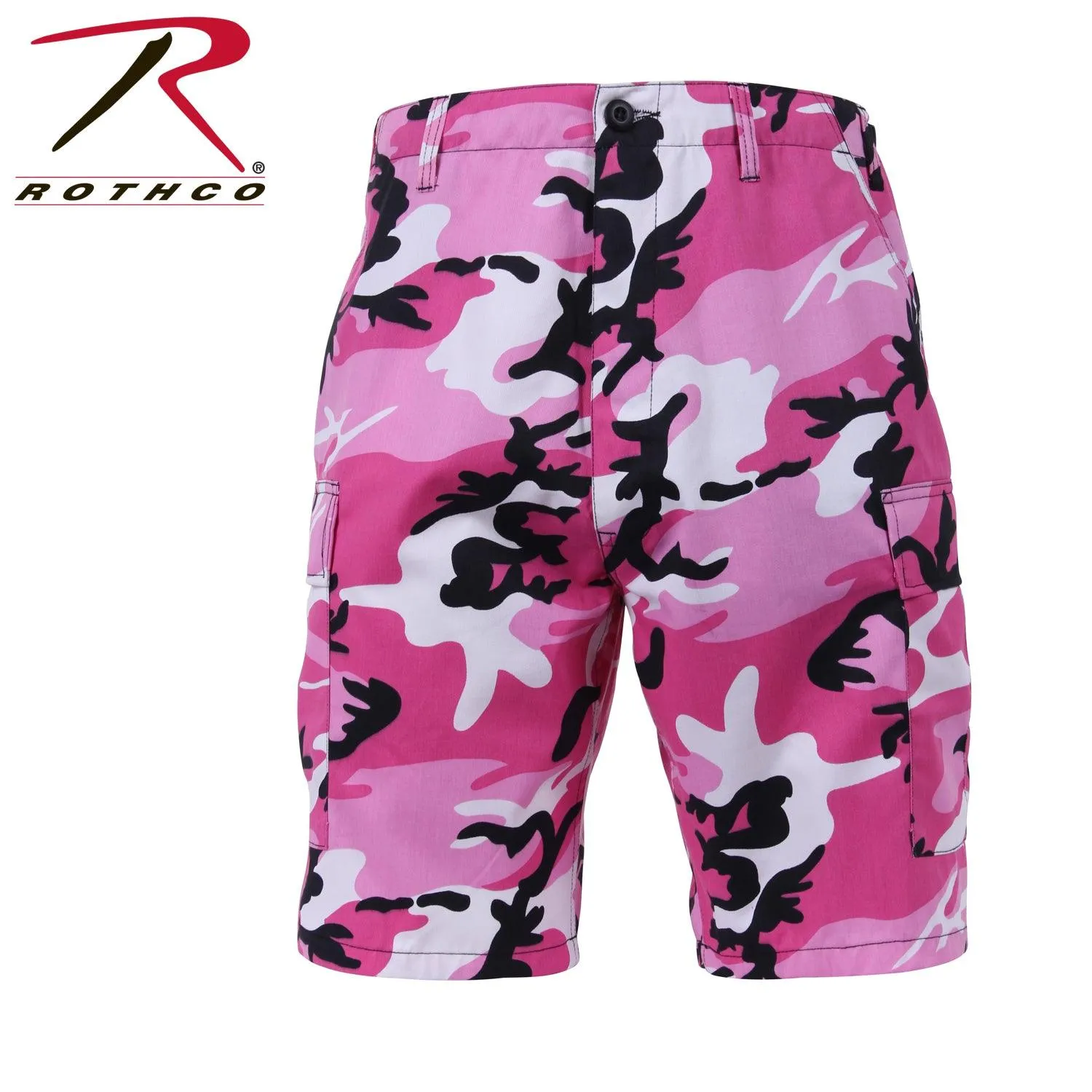 Colored Camo BDU Shorts