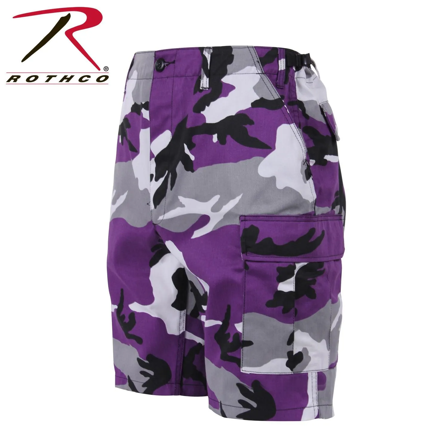 Colored Camo BDU Shorts