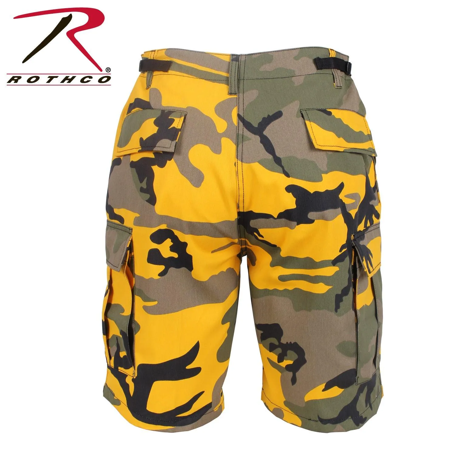 Colored Camo BDU Shorts