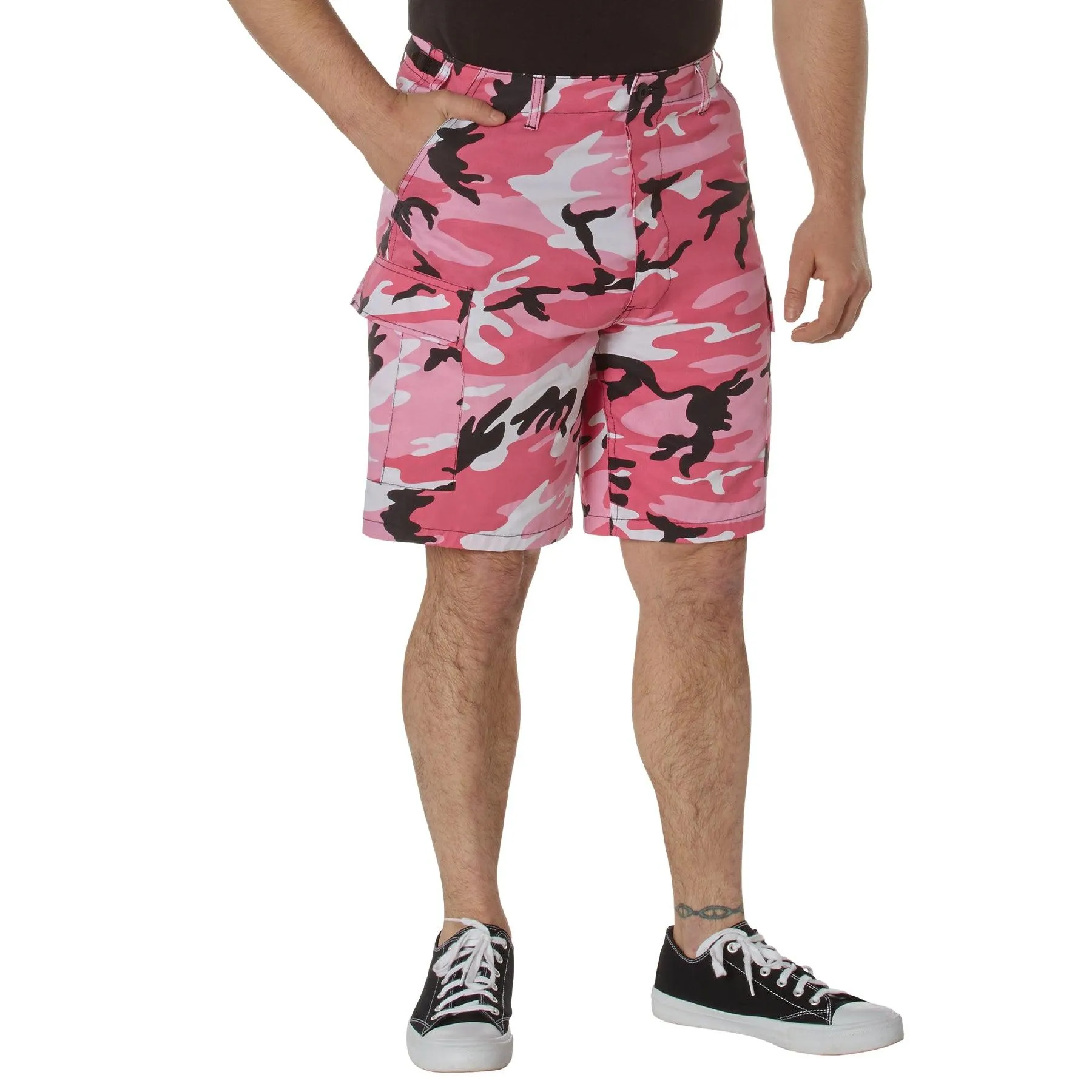 Colored Camo BDU Shorts