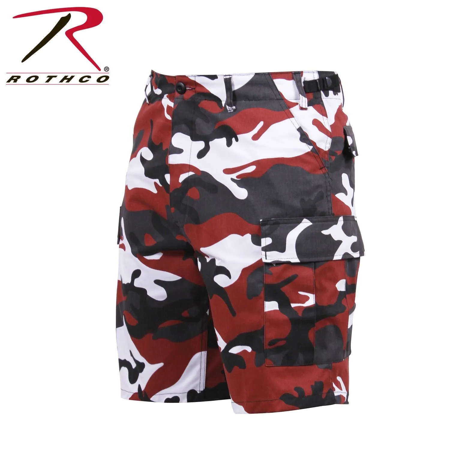 Colored Camo BDU Shorts