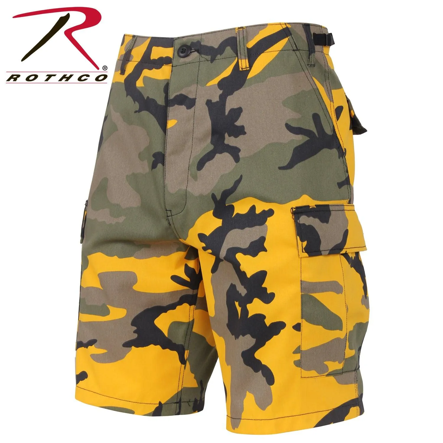 Colored Camo BDU Shorts