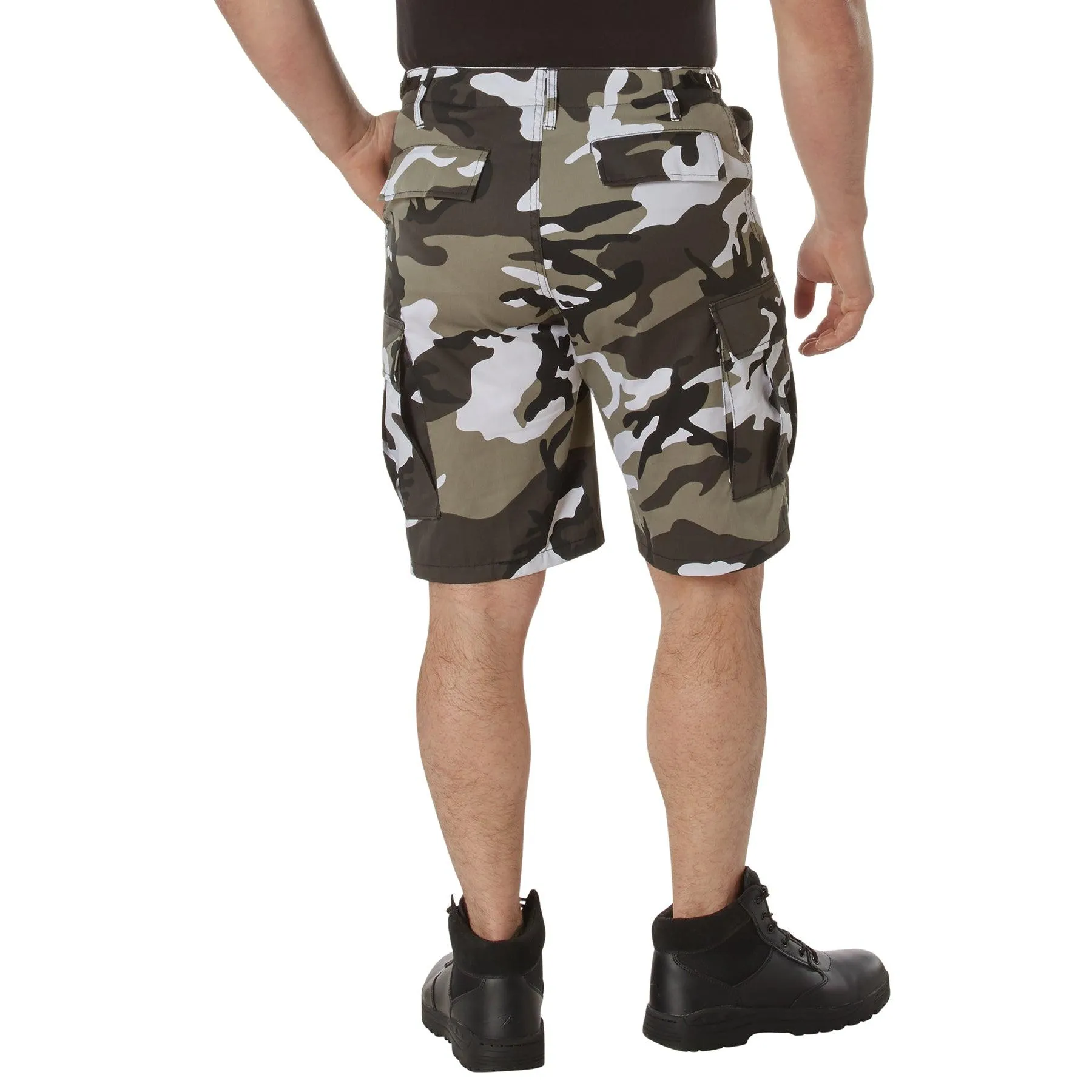 Colored Camo BDU Shorts