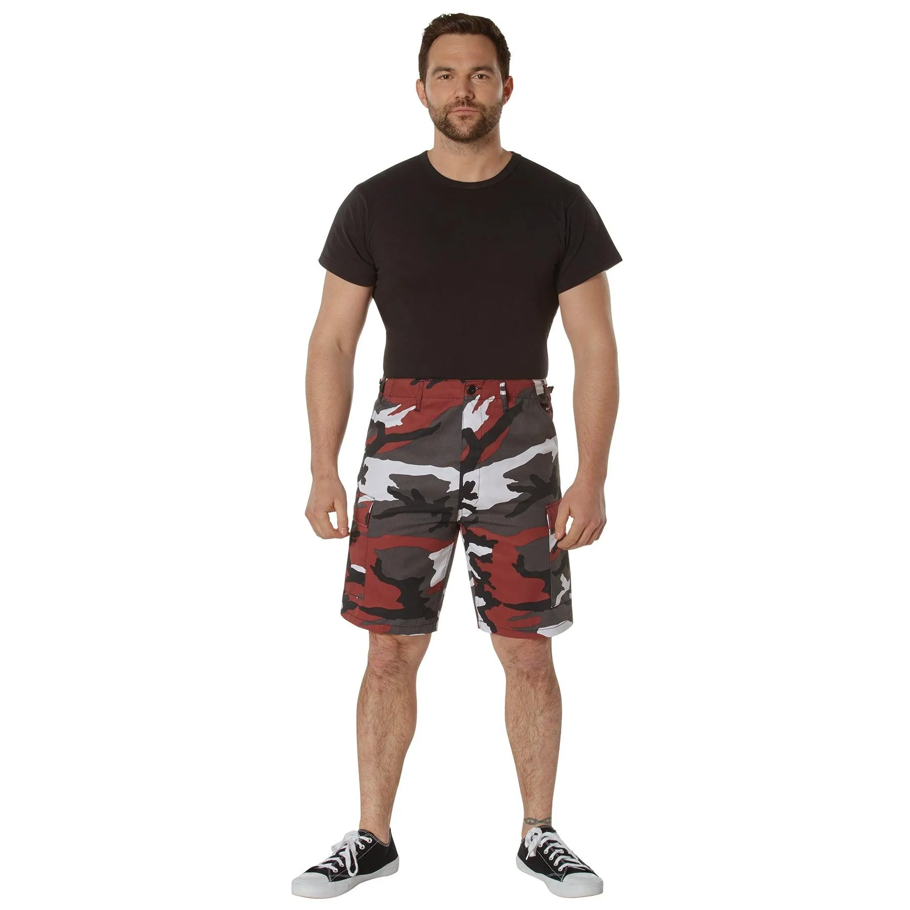 Colored Camo BDU Shorts