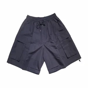 Estudio Niksen Ripstop Balloon Cargo Shorts (Black)