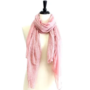 FA-1464 Gypsophila Print  Scarf