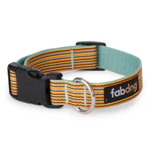 Fabdog | Mini Stripe Collar Sky