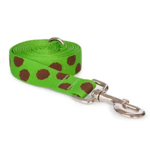 Fabdog | Polka Dot Lead Green