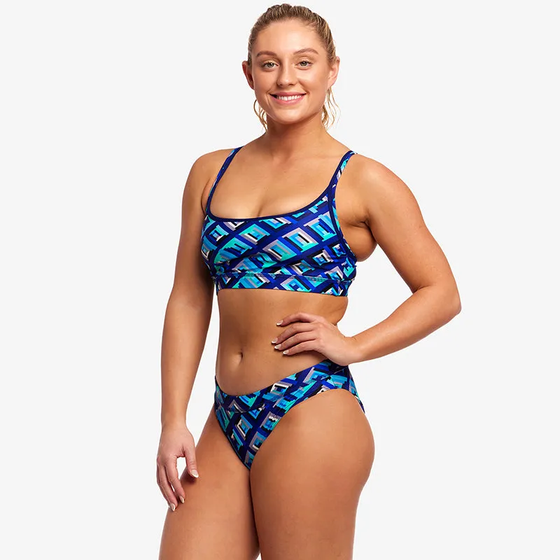 Funkita - Blue Bunkers - Ladies Sports Top