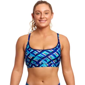 Funkita - Blue Bunkers - Ladies Sports Top