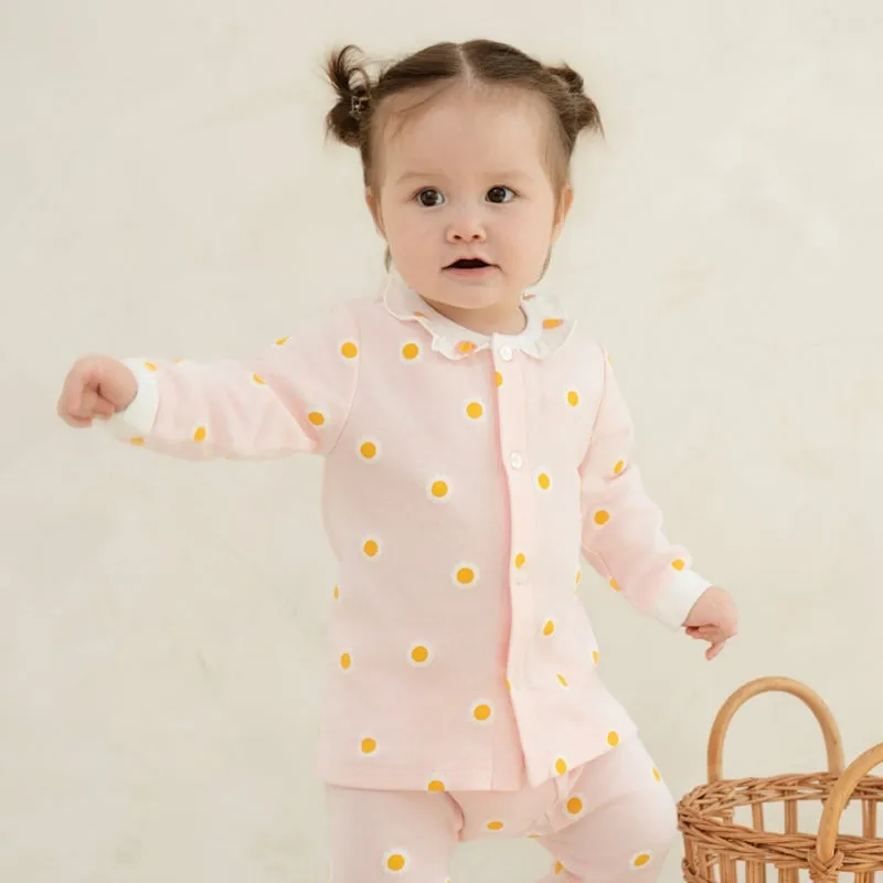 Korean Kids Pajamas Set-Dandelion