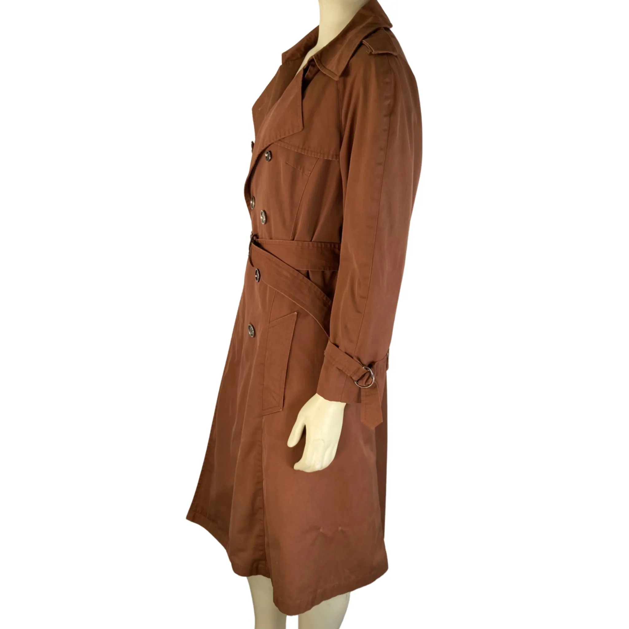 London Fog Brown Vintage Trench Coat