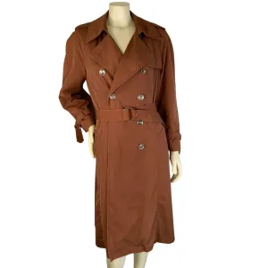 London Fog Brown Vintage Trench Coat