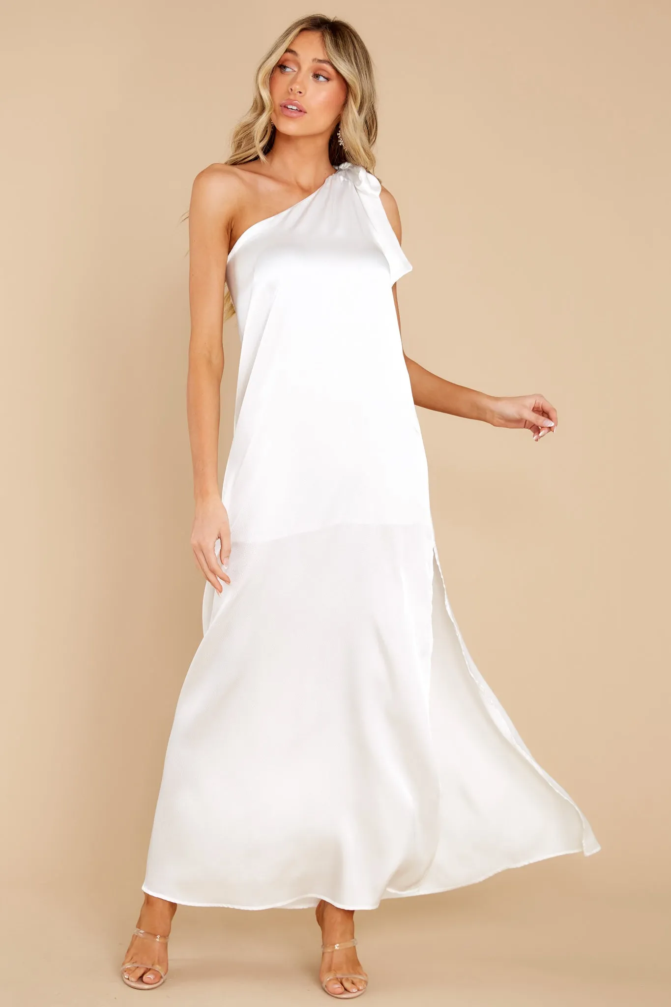 New Chapter White Maxi Dress