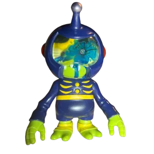 Secret Base Skull Space Patrol Barbarian Sofubi Custom Soft Vinyl Designer Toy Figure