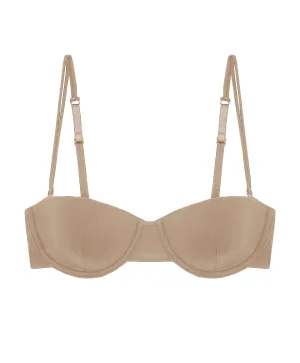 sheer tactel balconette bra