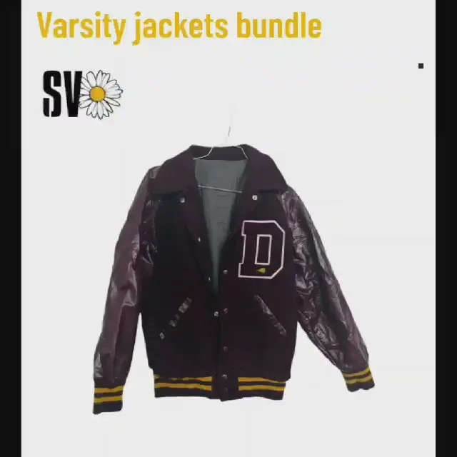 Varsity Jackets - 8pc Bundle