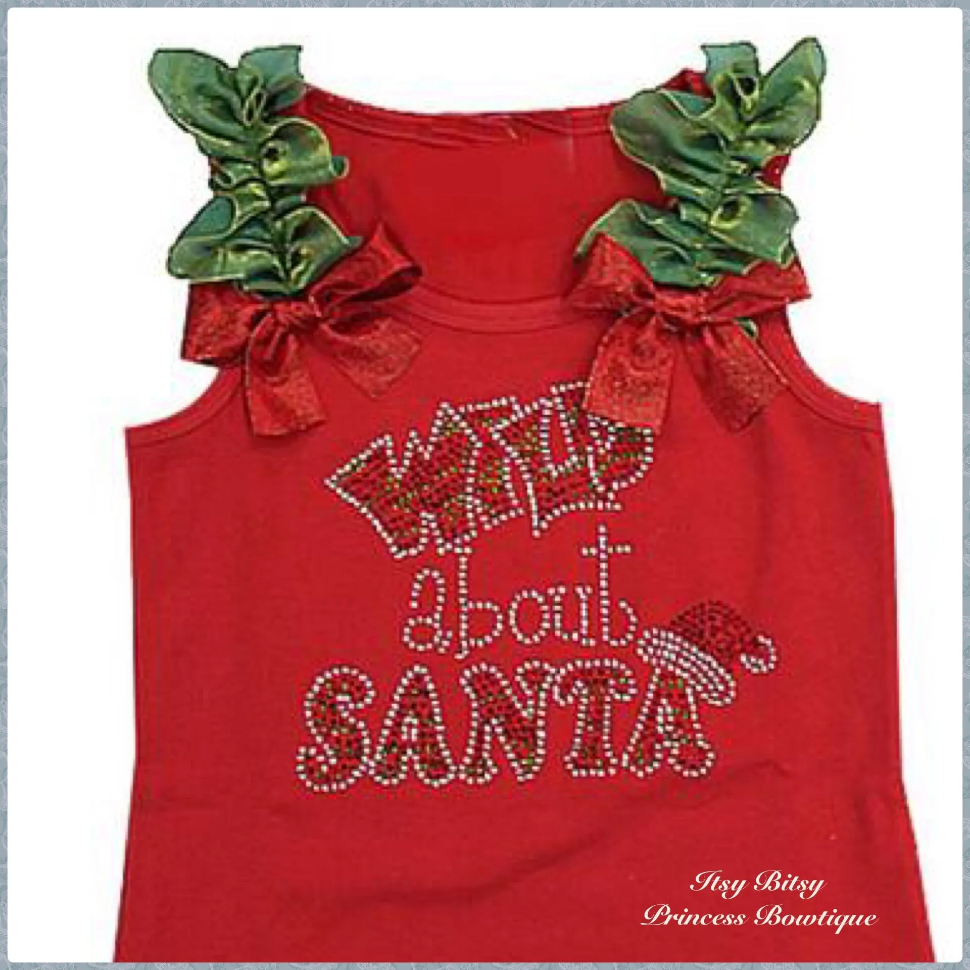 Wild About Santa top