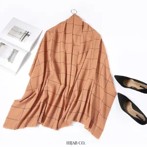 Woolen Grids - Sand