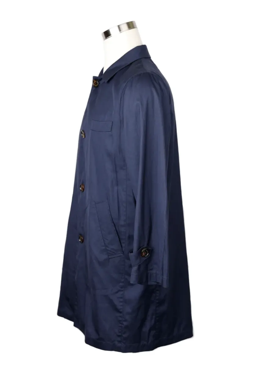 Wool/Silk Raincoat